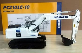 Amazon.co.jp: △超希少！白！ミニチュア 1/50 コマツ KOMATSU